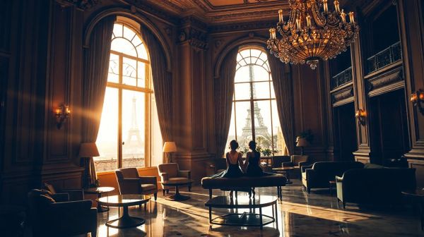 Meilleurs hôtels romantiques à Paris pour un séjour idyllique